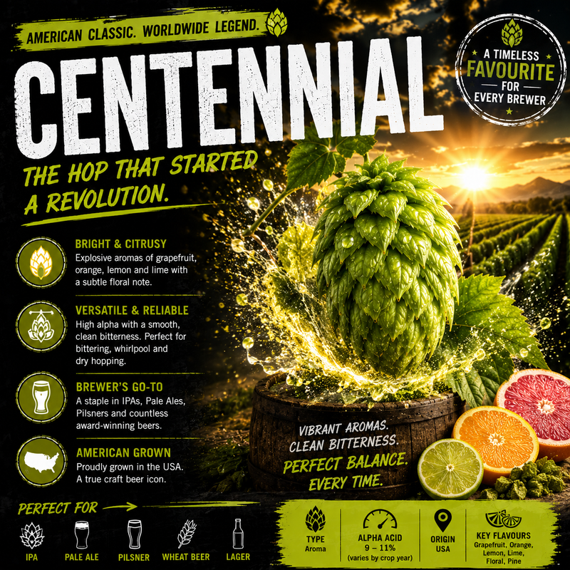 Centennial Hop Pallet 2025