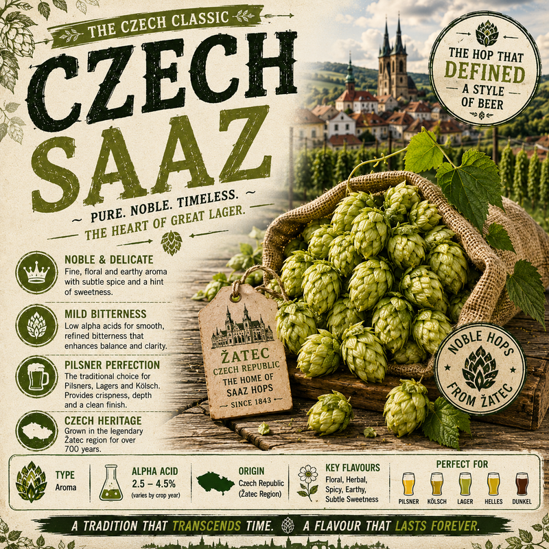 Czech Saaz Hop Pellets