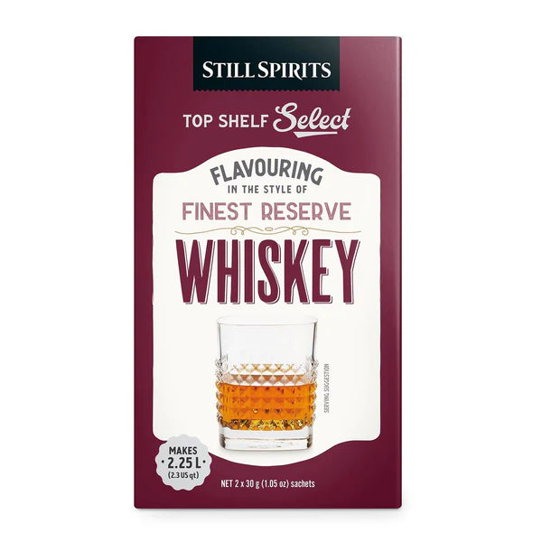 Still Spirits Top Shelf Select Finest Reserve Whiskey