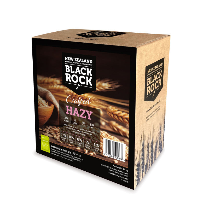 Black Rock Crafted Hazy (Bag in Box)