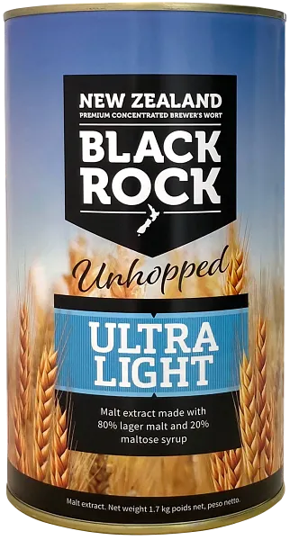 Black Rock Unhopped Ultra Light Malt 1.7kg