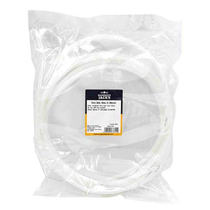 Beer Hose 5mm internal, 8mm external x 5m length