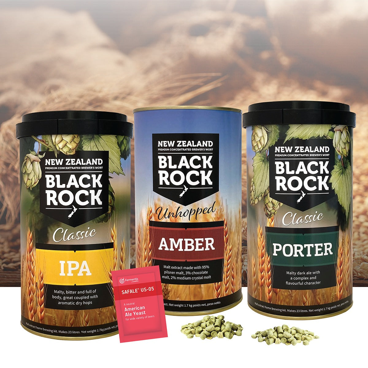 Black Rock American Brown Ale Recipe Kit – Dunedin Malt House
