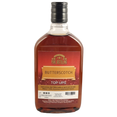 Pure Distilling Butterscotch Top Ups 375ml
