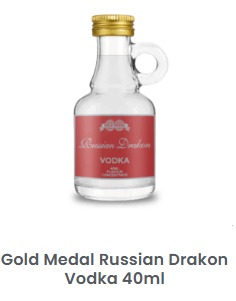Gold Medal Russian Drakon Vodka