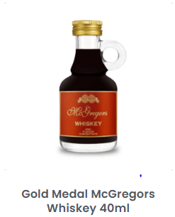 Gold Medal McGregors Whiskey