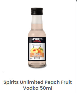 Spirits Unlimited Peach Vodka Flavour