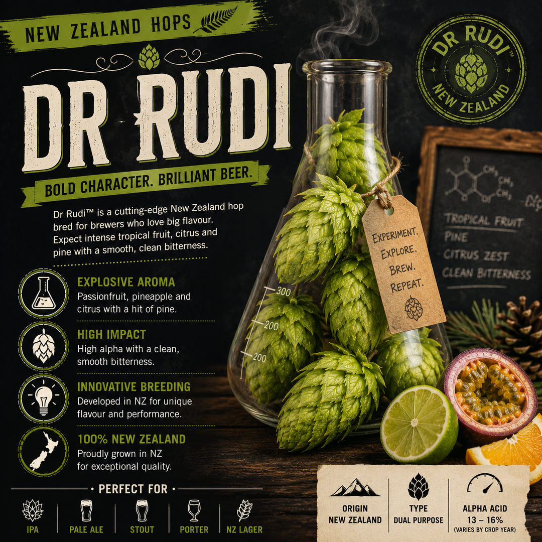 Dr Rudi (Super Alpha) Hop Pellet (NZ)