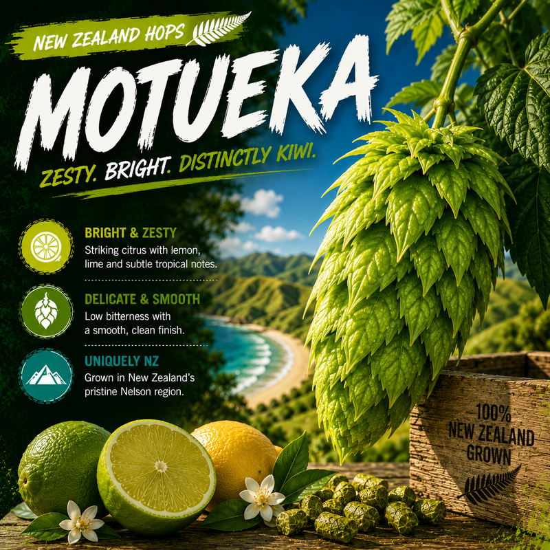 Motueka Hop Pellet (NZ) 2026