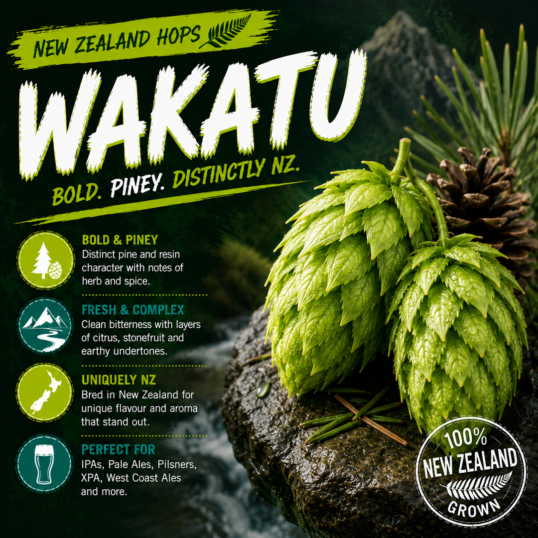 Wakatu Hop Pellets (NZ) 2024