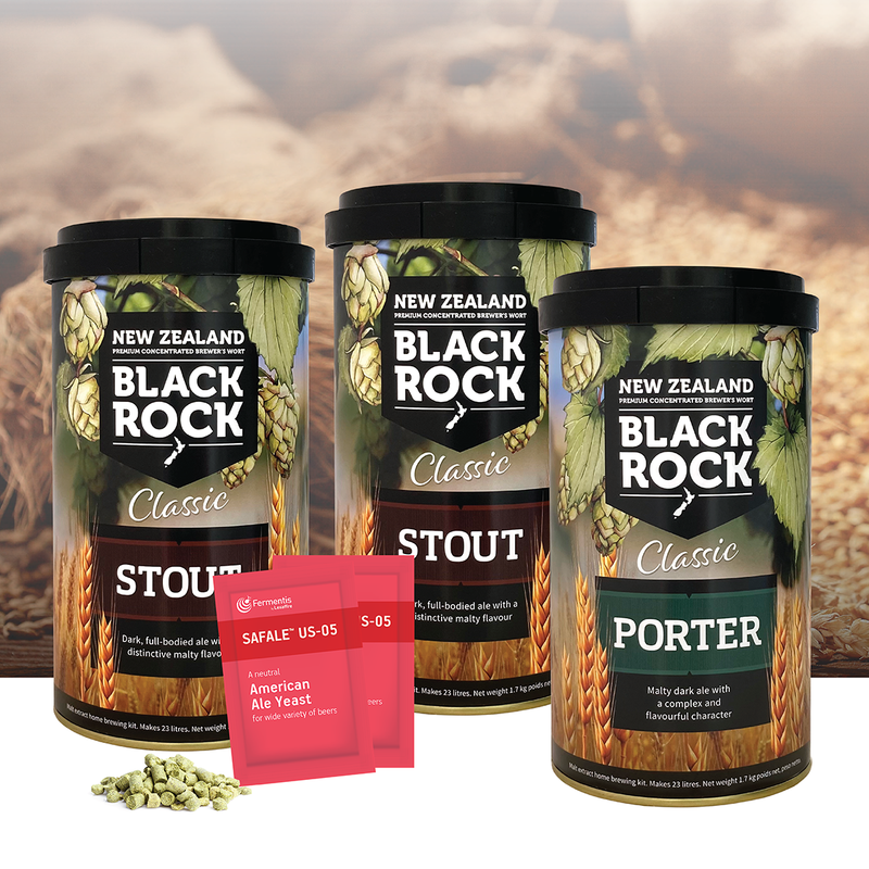 Black Rock Harriets Coco Stickey Stout Recipe Kit