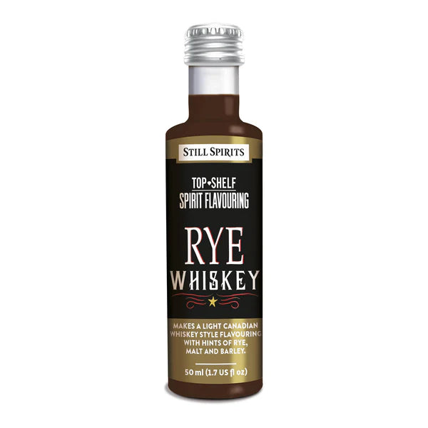 Still Spirits Top Shelf Rye Whiskey