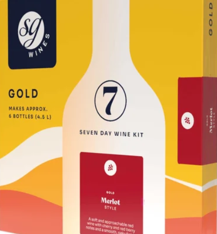 SG Wines Gold 6 Bottle Merlot Style