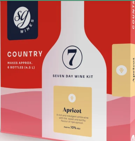 SG Wines Country 6 Bottle Apricot Style