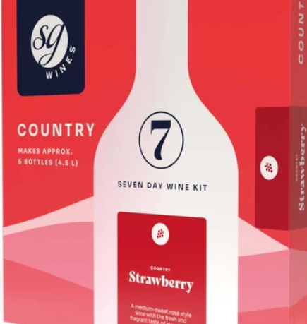 SG Wines Country 6 Bottle Strawberry Style