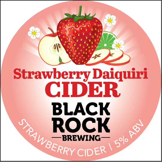 Black Rock Strawberry Daiquiri Cider Recipe Kit