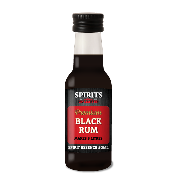 Spirits Unlimited Premium Black Rum 50ml