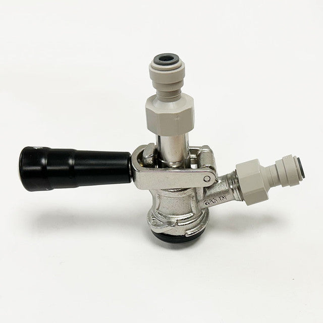 Keg Coupler - D Type Stainless with PRV