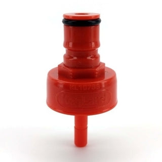 Carbonation And Line Cleaning Cap - Plastic (red)